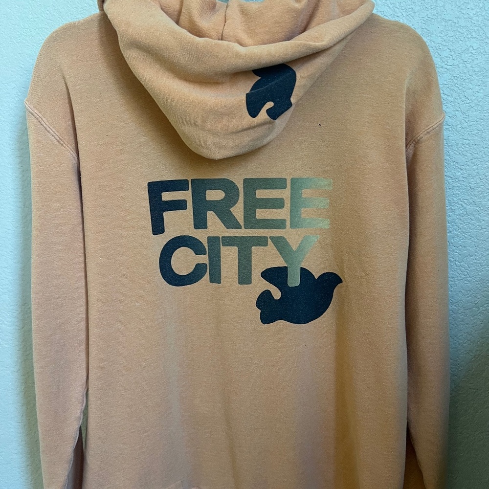 Free City Zip up Hoodie size 3